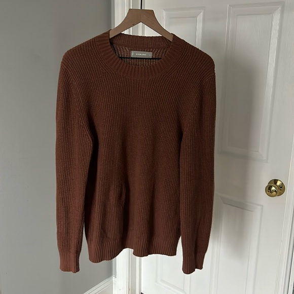 Everlane Other - Everlane knitted sweater in rust